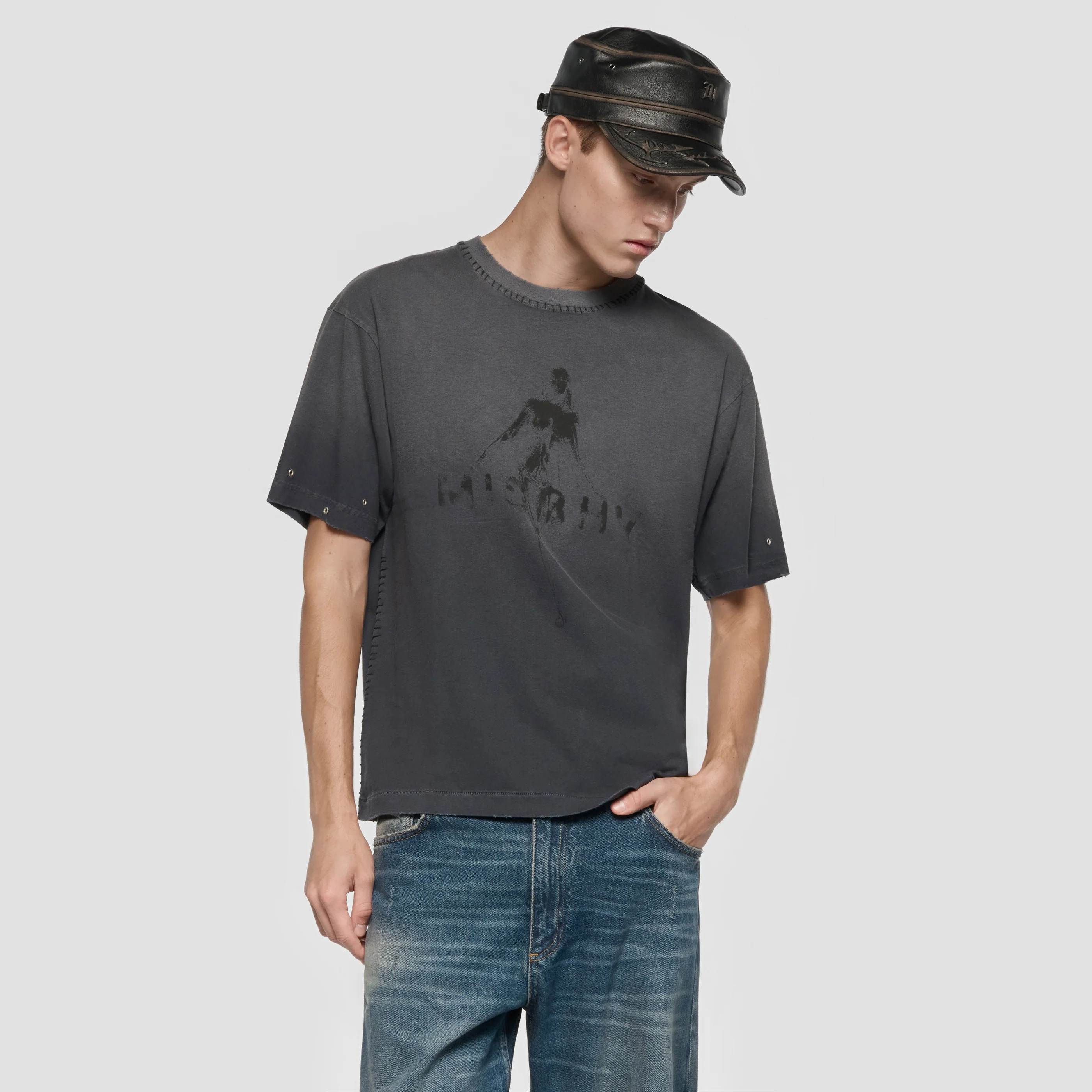 Vintage Washed Out T-Shirt - Image 4
